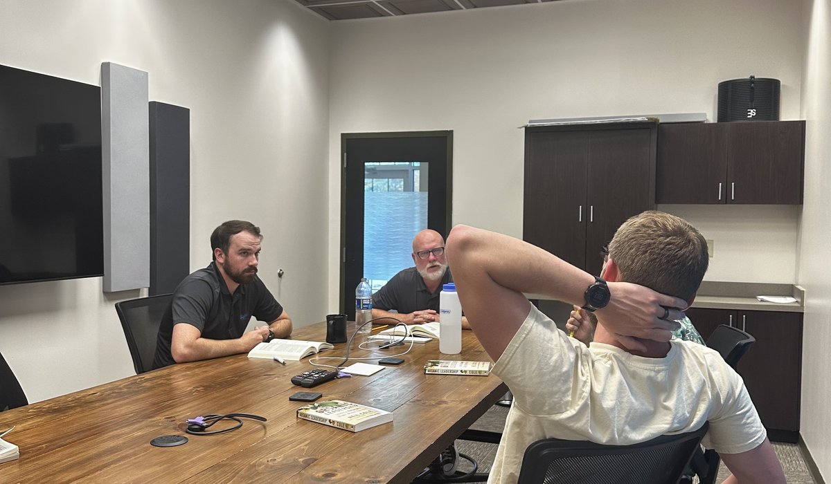 Pastors meeting together